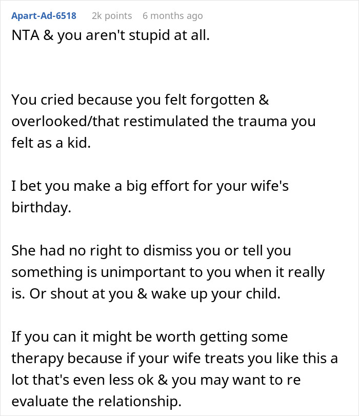 Man’s Breakdown At Midnight Raises Wife’s Concern Until She Finds Out The “Unimportant” Reason