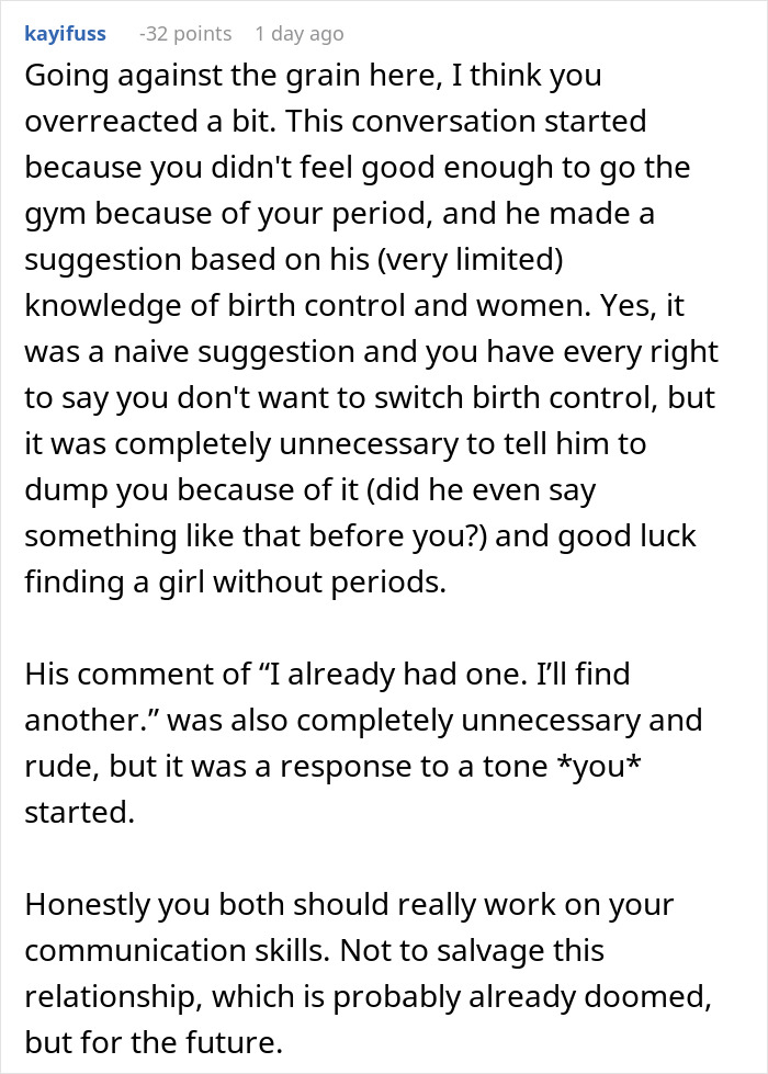 “Good Luck Finding A Girl Who Doesn’t Have A Period”: Woman Dumps BF Over Dumb Stance On Periods