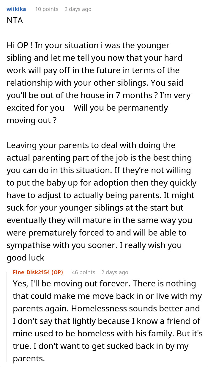 Teen Son Tells Parents To Place Their Baby For Adoption If They Won’t Raise It, They Are Outraged