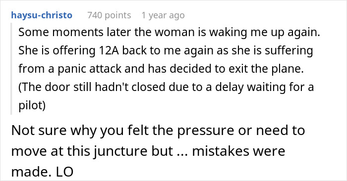 Man Shares Seat-Swap Story That Permanently Changed His Mind On Being Nice And Trading Seats