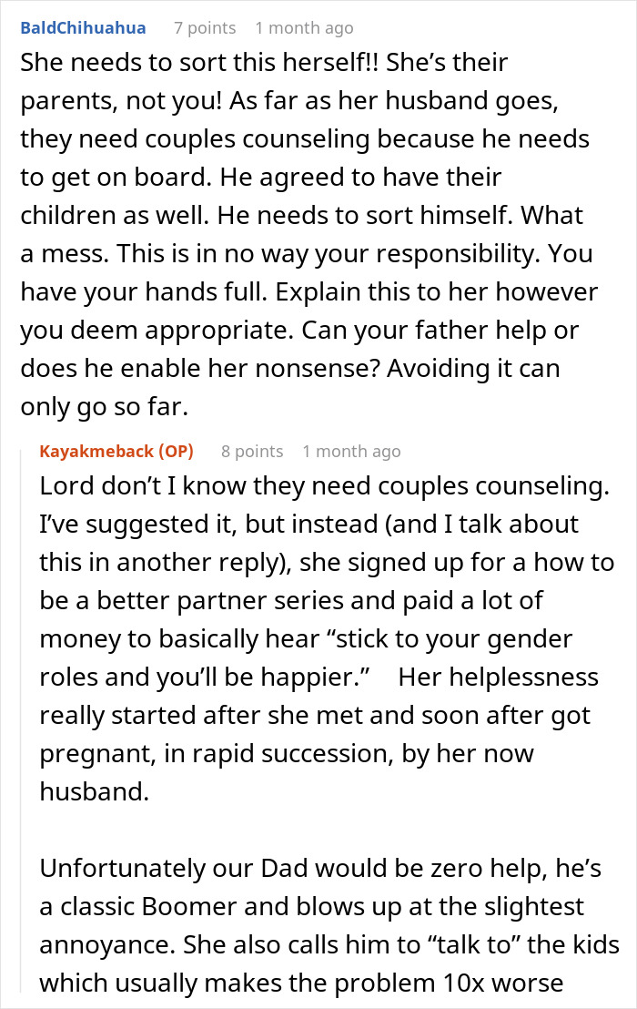 Woman Struggles With Her Kids, Repeatedly Begs Pregnant Sis For Help, She Reaches Her Limit