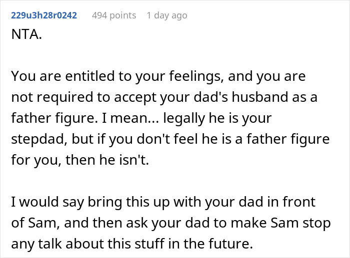 Drama Unfolds After Teen's Patience Is Tested By Dad's New Hubby Who Insists On Adopting Him