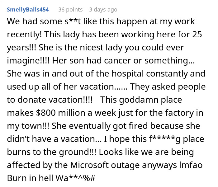 “It Finally Happened”: Woman Is Furious After Boss Expects Her To “Donate” PTO To A Coworker