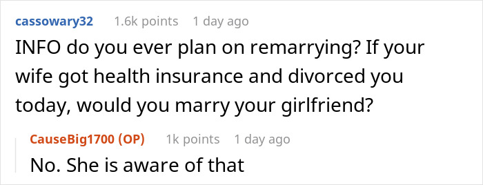 Guy Won't Remarry To 'Help' The Wife He Cheated On, His Girlfriend Of 5 Years Is Fed Up