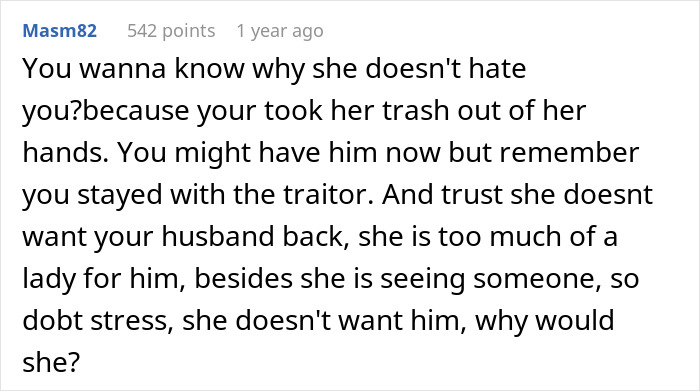 Woman Wonders Why Husband’s Stunning And Kind Ex-Wife Doesn’t Hate Her, As She Was Once His Mistress