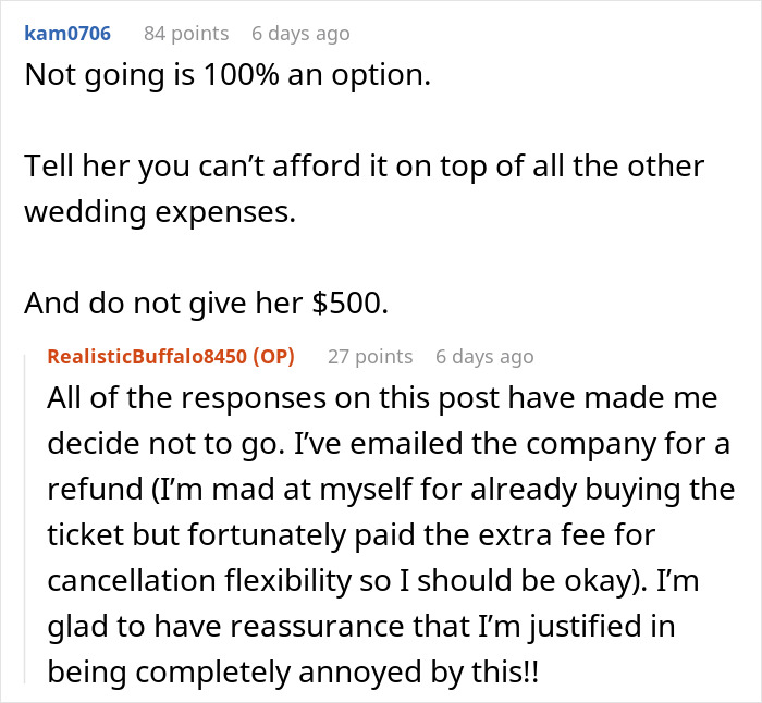 “How Tacky”: Woman Refuses To Attend Cousin’s Bridal Shower After Seeing $300 Entrance Fee