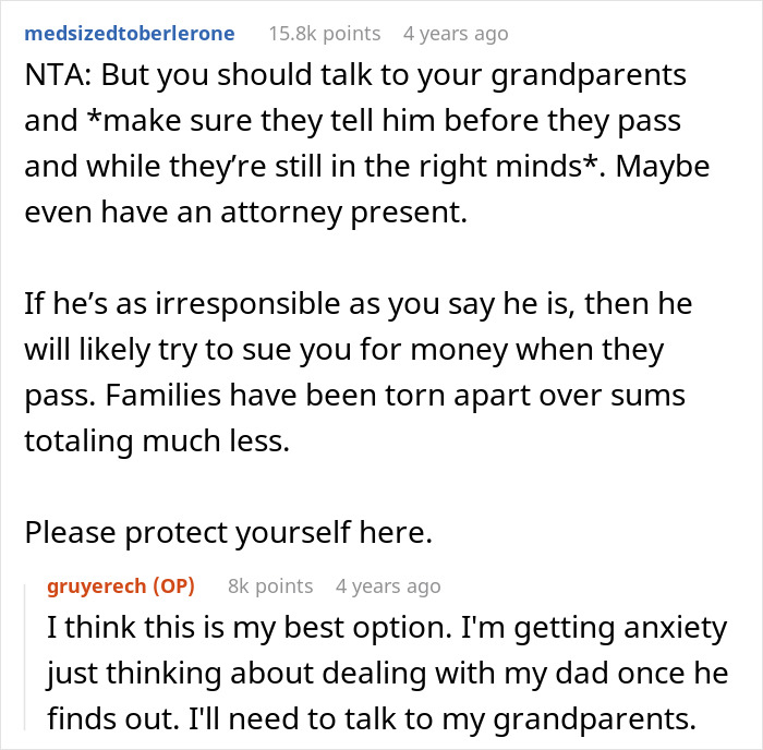 Guy Expects To Get Parents' Fortune, His Child Is In Two Minds To Tell Him He Won't Get Anything