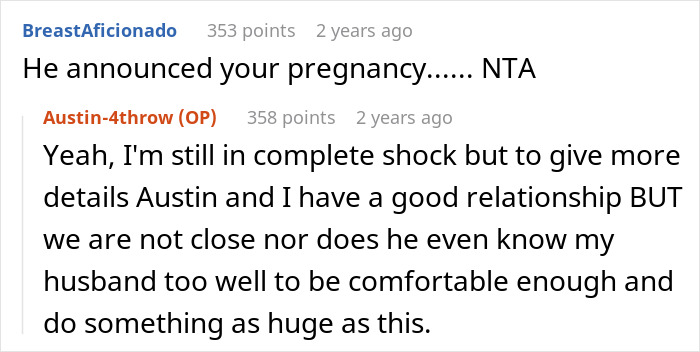 Woman Threatens To Report Coworker's Unwanted 'Nice Gesture' Of Announcing Her Pregnancy To Office