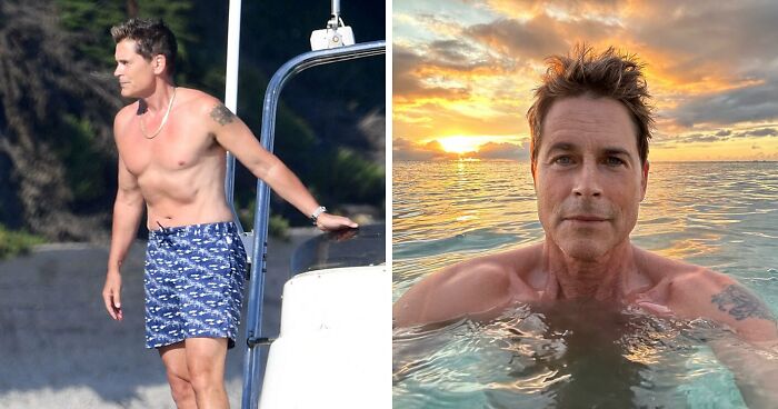 “Is He Holding His Stomach In?”: Rob Lowe Shows Off His Stunning Body At Age 60