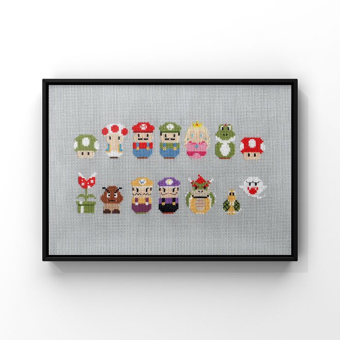 I Made These 10 Cross Stitches