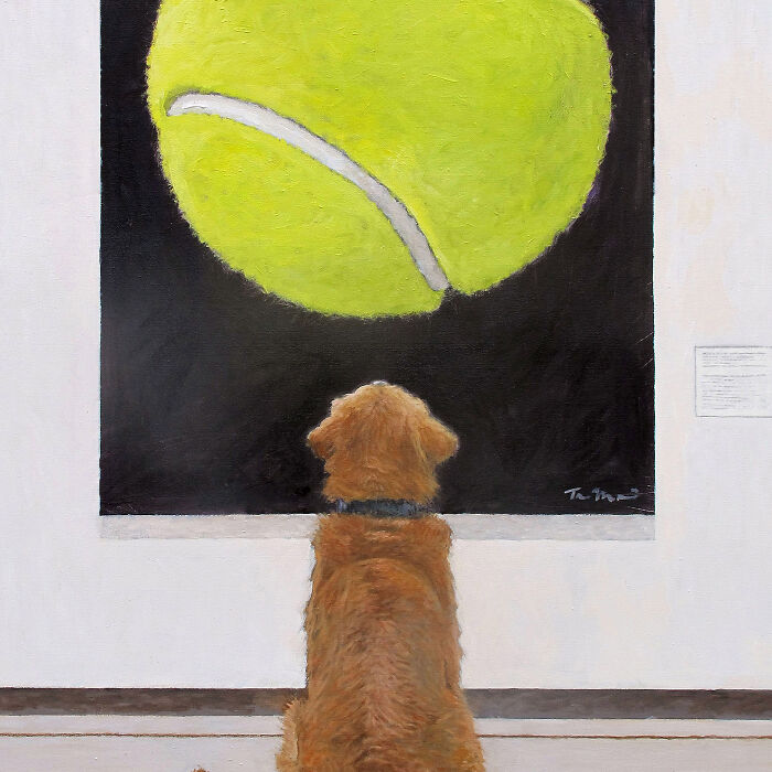 A Painting Of My Golden Retriever That Went Viral And Changed My Life Forever