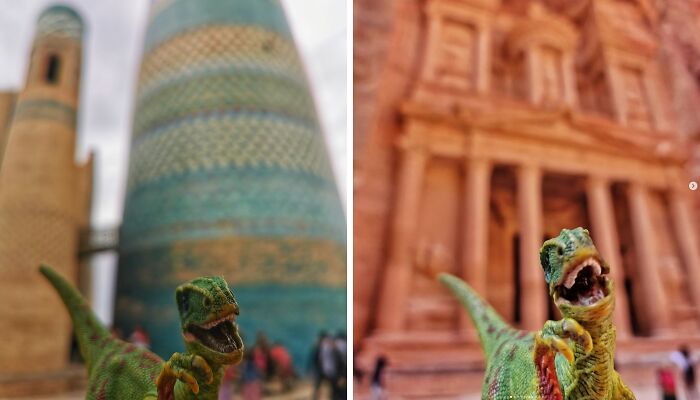 Ron The Dinosaur: 37 Of My Travel Pictures Featuring A Plastic Dinosaur And Its Adventures