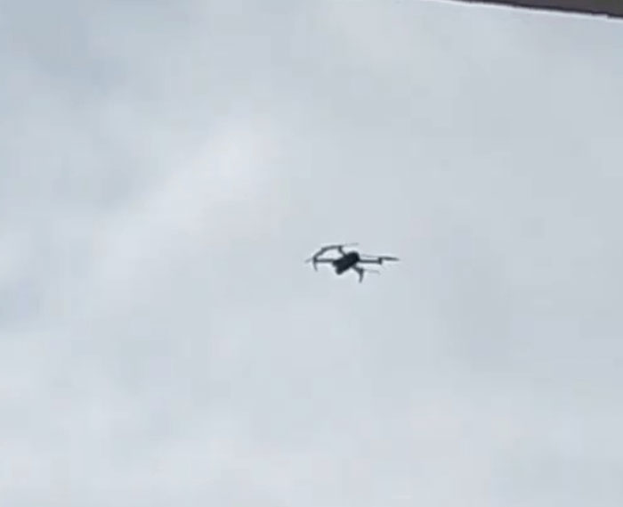 Creepy Stalker Uses Drone To Spy On Family With Small Kids, Guy Takes Matters Into His Own Hands