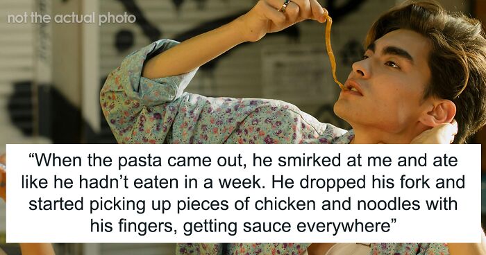 Man Eats Bruschetta And Pasta With Hands, Makes GF Leave The Restaurant Embarrassed