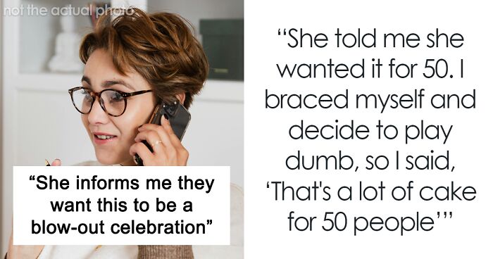 Bride’s Delusional Bubble Breaks After Baker Refuses To Make Her A 3-Tiered Cake For $50