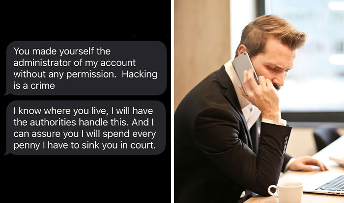 “Hacking Is A Crime”: Ex-Boss Forgets E-Mail Password, Starts Threatening Man And His Family