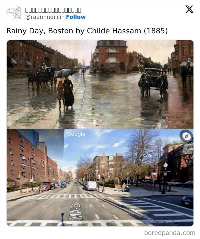 30 Famous Paintings And Their Real-Life Locations By ‘The Cultural ...