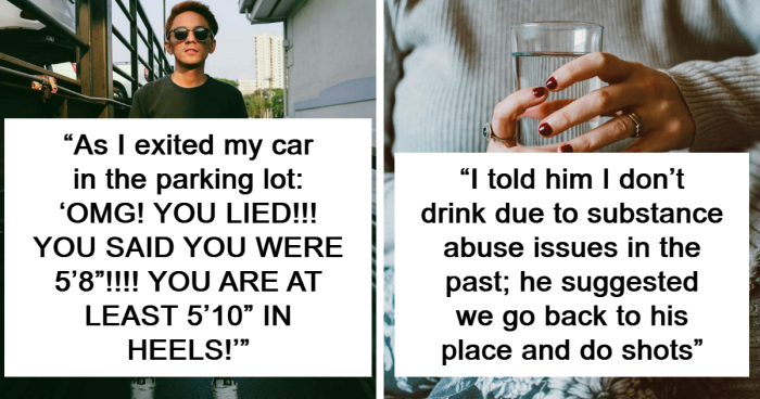 50 People Share Their First Date Horrors That Put An End To All Romance