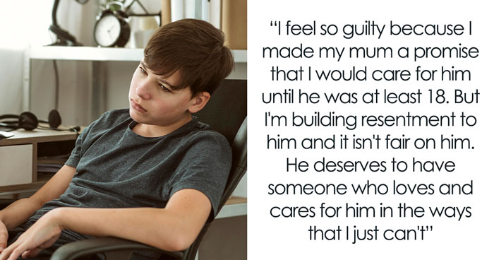 30YO Simply Can’t Take Care Of Disabled Foster Brother Of 7 Years, Ready To Send Him Away