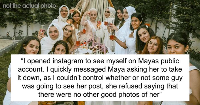 Muslim Friend Is Terrified After Bride Posts Pic Of Her Without Her Hijab, Refuses To Delete It