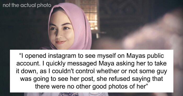 Muslim Friend Is Terrified After Bride Posts Pic Of Her Without Her Hijab, Refuses To Delete It