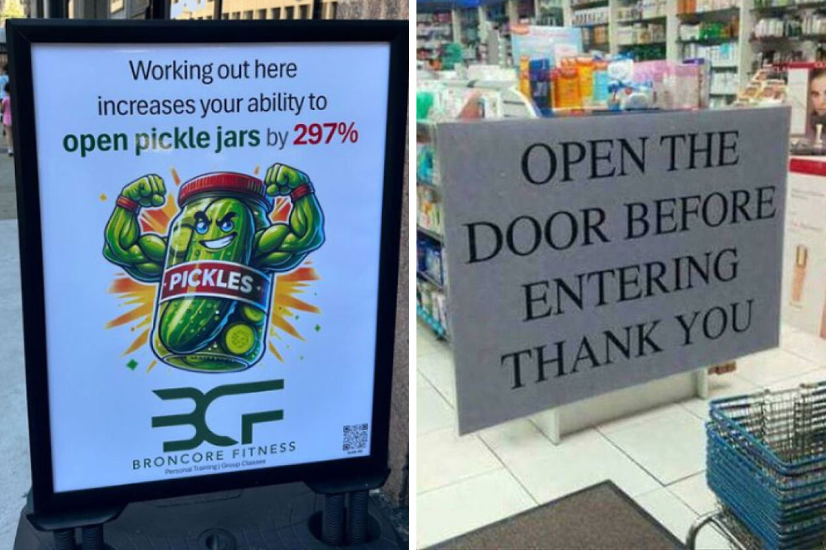71 Times People Spotted Such Funny Signs They Just Had To Share Them Online (New Pics)