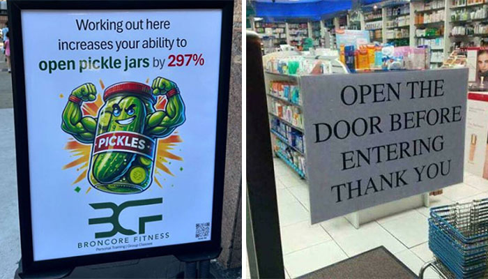 71 Times People Spotted Such Funny Signs They Just Had To Share Them Online (New Pics)