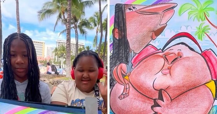 Caricature Artist From Hawaii Mesmerizes People On Instagram With Her Humorous Depictions (63 Pics)