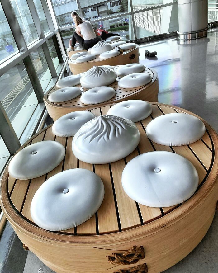 These Huge Dumplings At The Airport In Taiwan