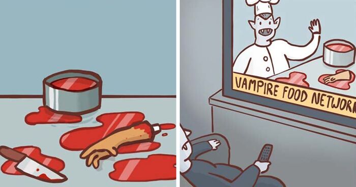 Artist’s Sometimes Dark, Always Amusing Comics (21 New Pics)