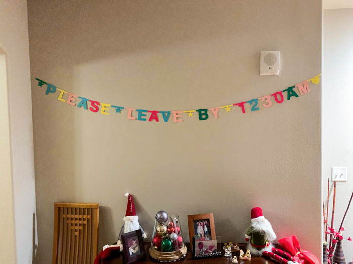 Mom Asked Me To Decorate For Our New Year's Eve Party