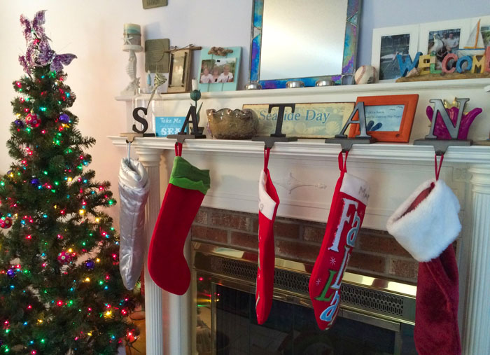 My Favorite Holiday Tradition Is Rearranging My Mom’s Stocking Hangers While She’s Not Looking