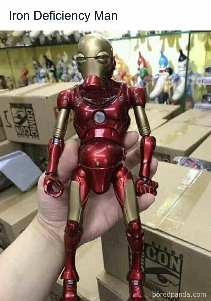 Iron Deficiency Man