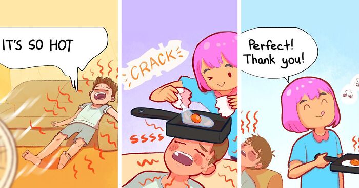 30 Cute And Relatable Comics About Everyday Life Created By Lome