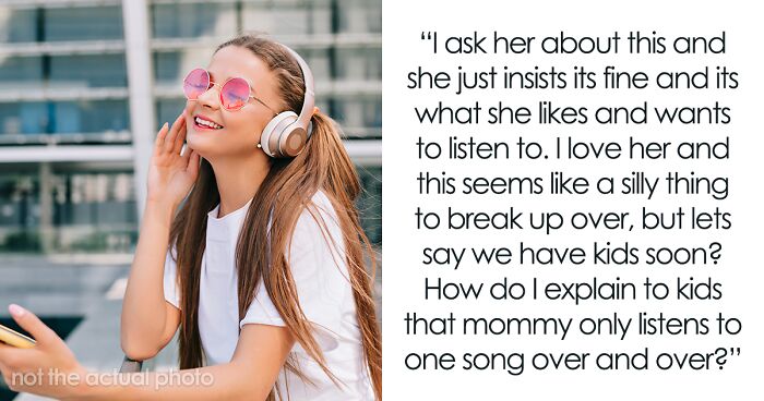 BF Doesn't Understand Why GF Just Listens To 70 Versions Of The Same Song, Thinks It's Odd