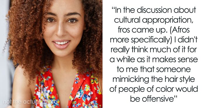 Friends Accuse White Woman Of Cultural Appropriation, Ask Her To Straighten Natural Afro, She Snaps