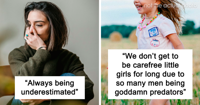 “Different Rules”: 50 Struggles Women Went Through Growing Up Because Of Their Gender