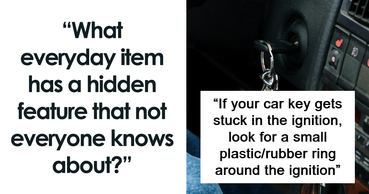 Most People Don’t Know About These 50 Hidden Features In Things Of Everyday Use