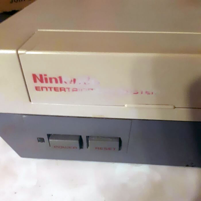 I Was Trying To Clean Up My Old NES And I Used Some Rubbing Alcohol 