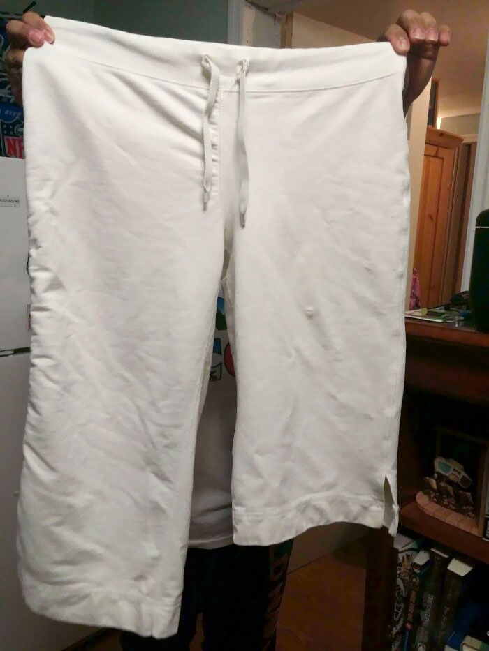 Half Of These Pants Shrunk In The Wash