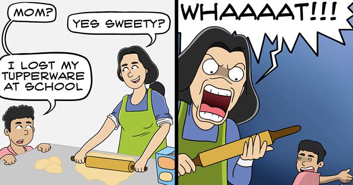 Artist Created Funny And Relatable Comics Featuring Family Moments (28 Pics)