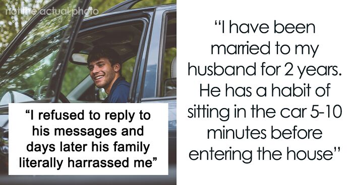 Man Feels Compelled To Stay In His Car, Wife Divorces Him As She Had An Emergency