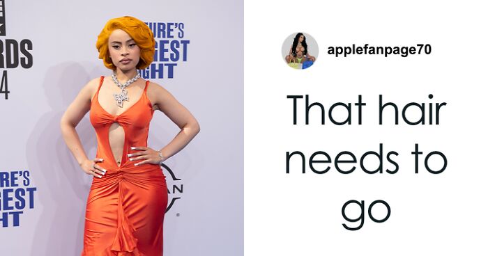 Ice Spice Mocked For Red Carpet Look At 2024 BET Awards Despite Wearing Vintage Versace