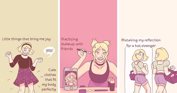 Cartoonist Explores Gender Identity And Transformation Through Their Comic Series (30 Pics)