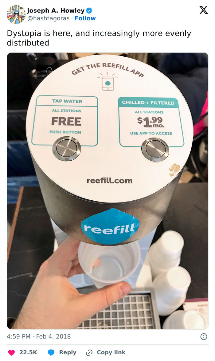 A Monthly Subscription And An App Are Required For Filtered Water