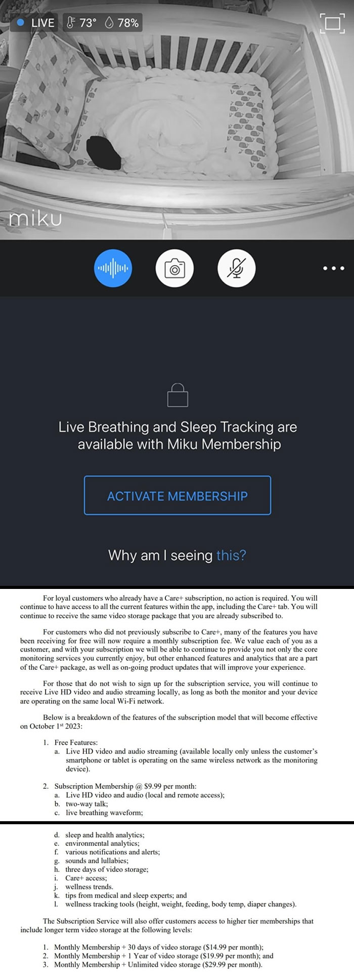 My $400 Baby Monitor Has Locked Previously Free Features Behind A Monthly Subscription
