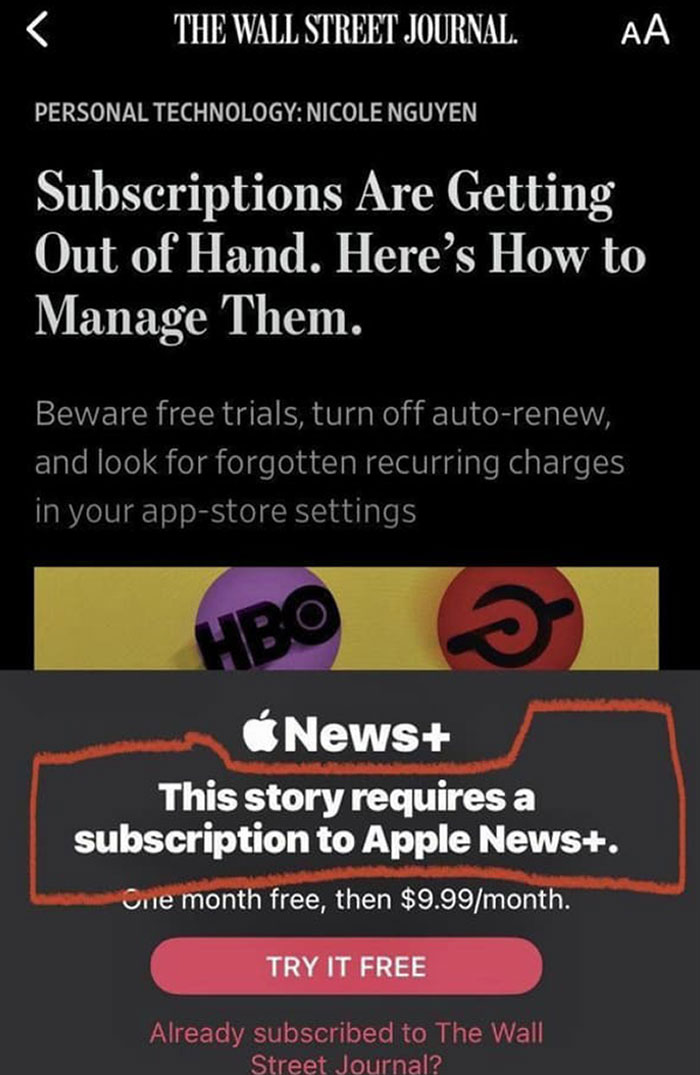 Learn How Subscriptions Are Getting Out Of Hand (Only For Our Subscribers)