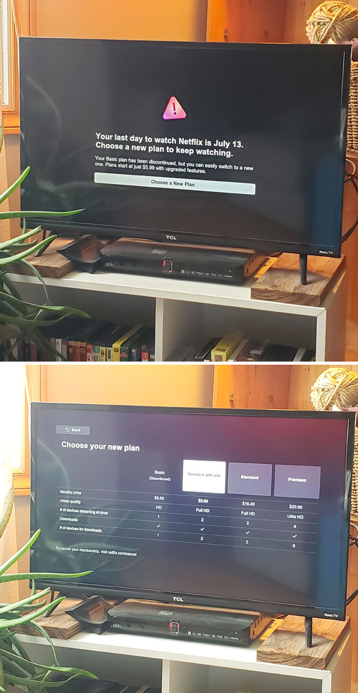 Netflix Won't Let Me Watch The Last Few Weeks Of My Subscription Without Resubscribing. There's No Option To Continue Watching Without Selecting A New Plan
