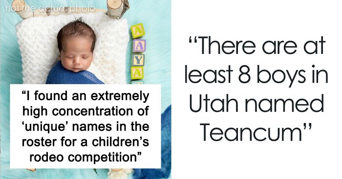 Person Records The Weird Names Of Utah Citizens They Come Across And Shares Their Favorites