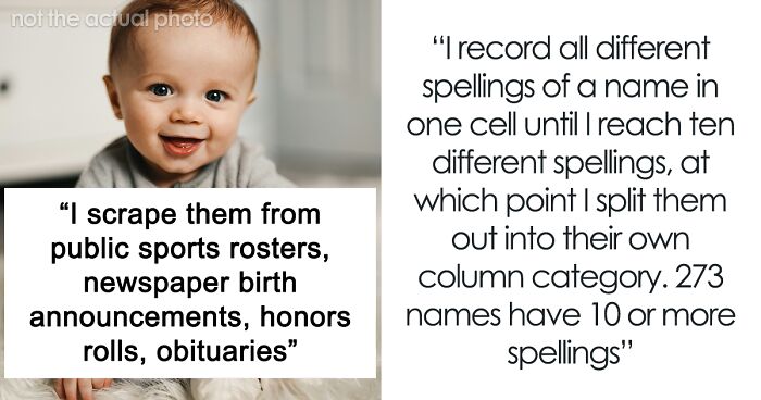 “Kunthea”: Woman Documents The Most Unfortunate Baby Names That Utah Parents Have Chosen